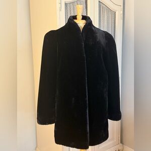 Classic 80s Vintage Jordache Mob Wife Faux Fur Coat